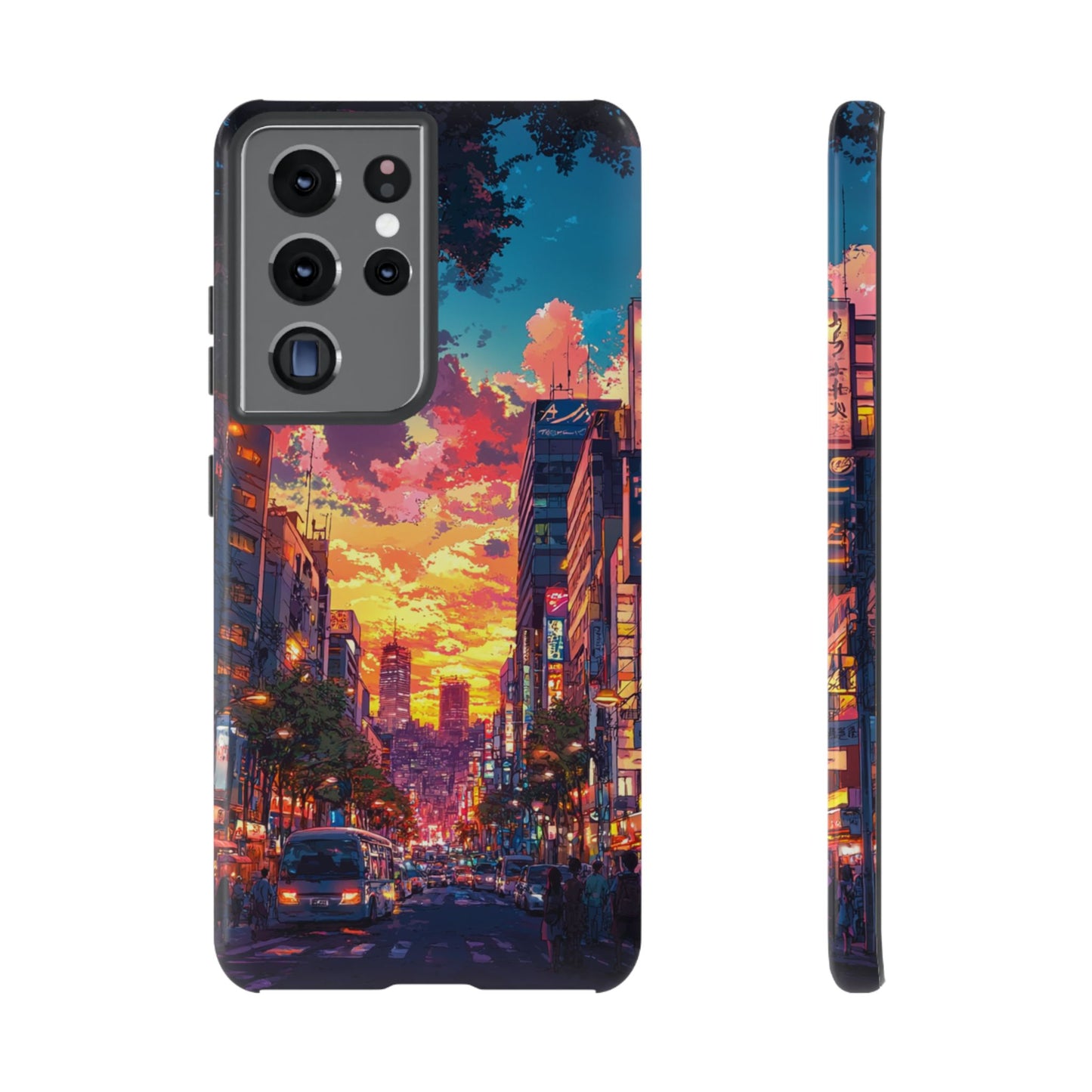Copy of Copy of Artistic Crescent Moon Phone Case — Dreamy Starry Night Protection