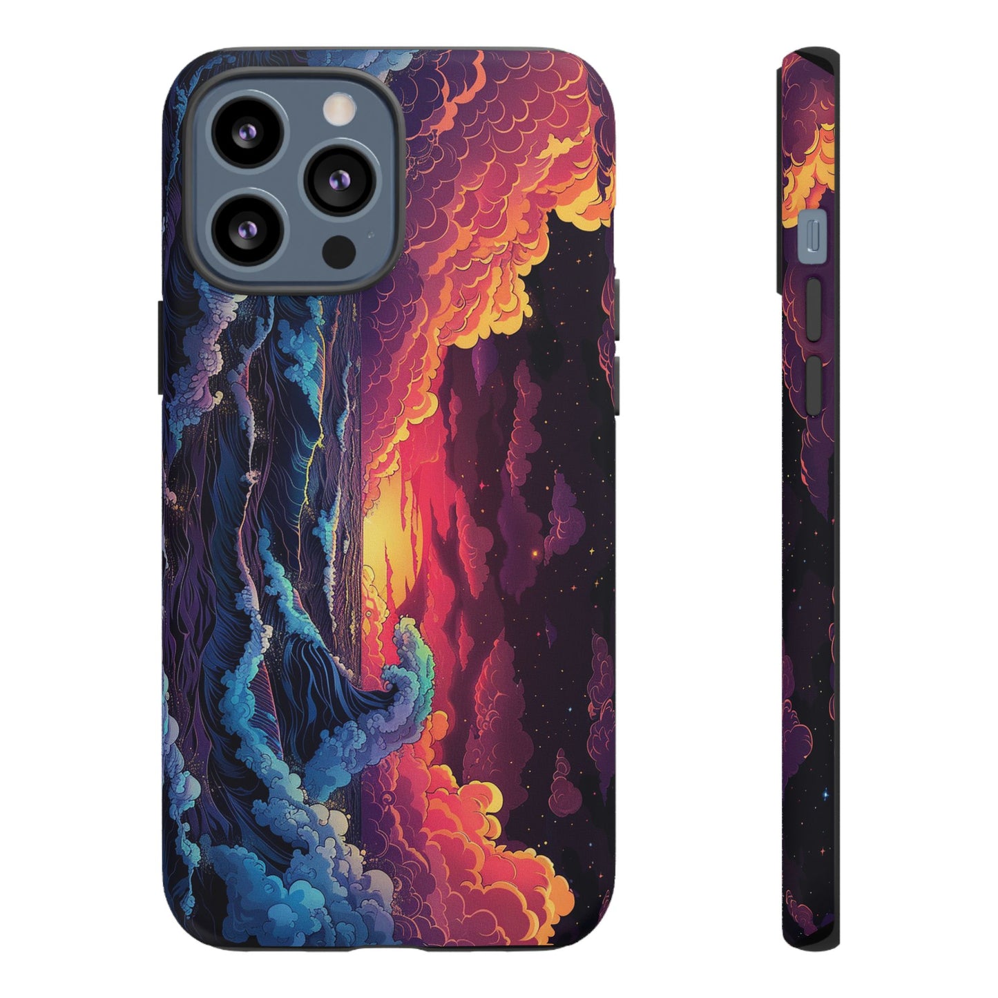 Copy of Artistic Crescent Moon Phone Case — Dreamy Starry Night Protection