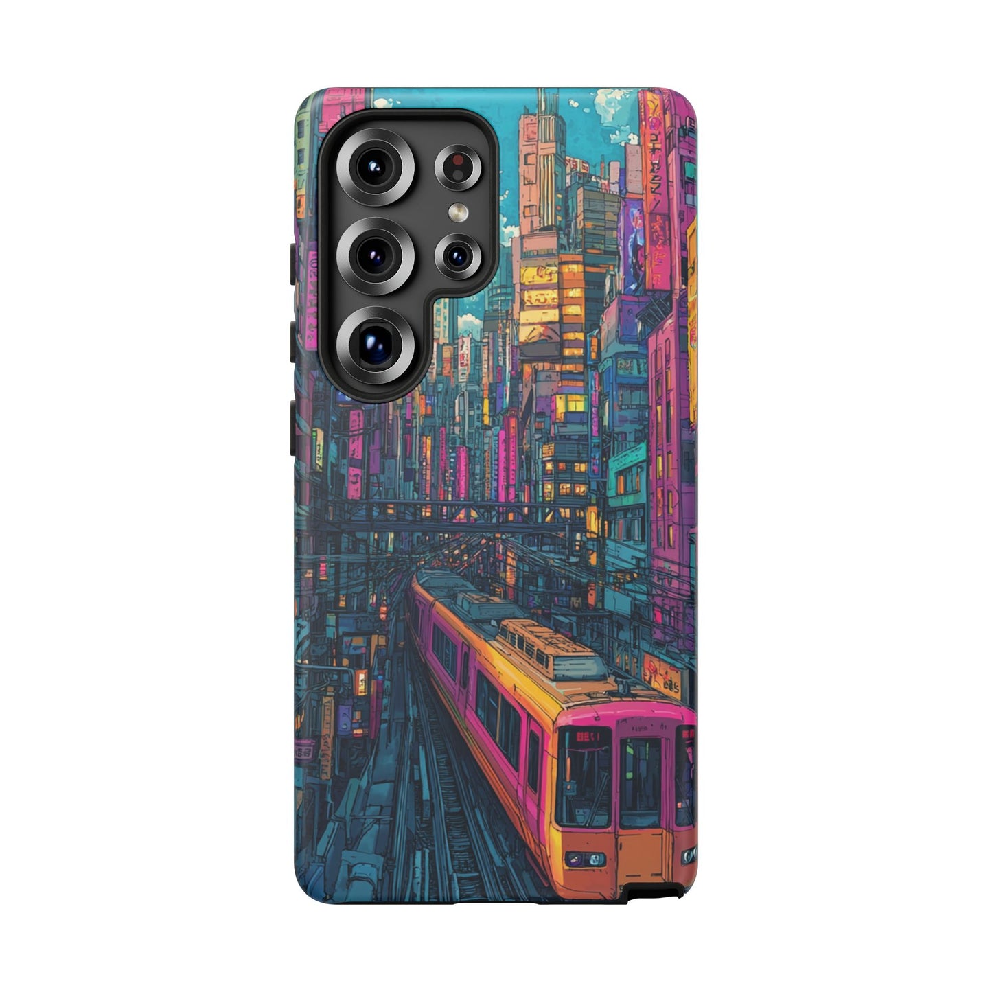 Copy of Copy of Artistic Crescent Moon Phone Case — Dreamy Starry Night Protection