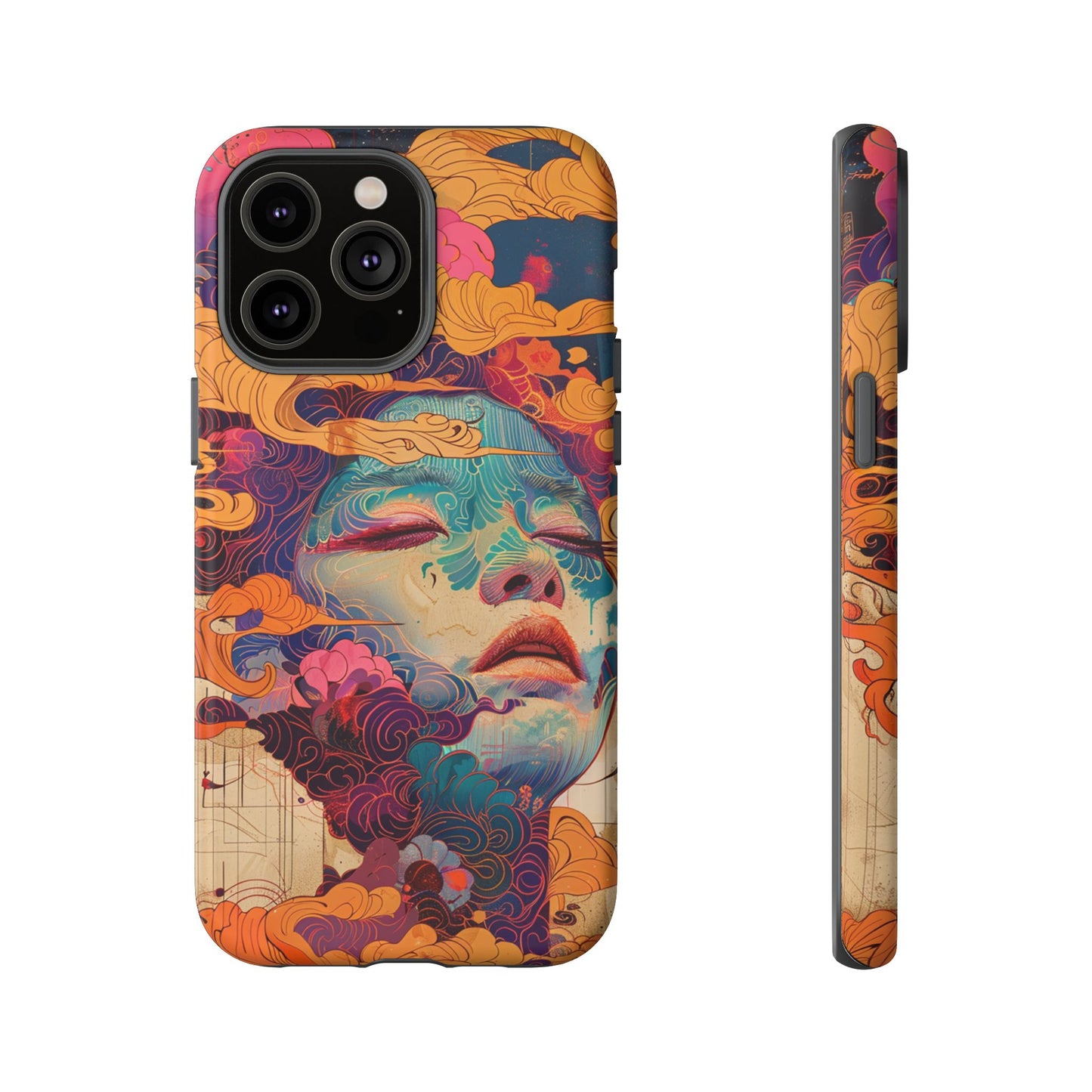 Copy of Artistic Crescent Moon Phone Case — Dreamy Starry Night Protection