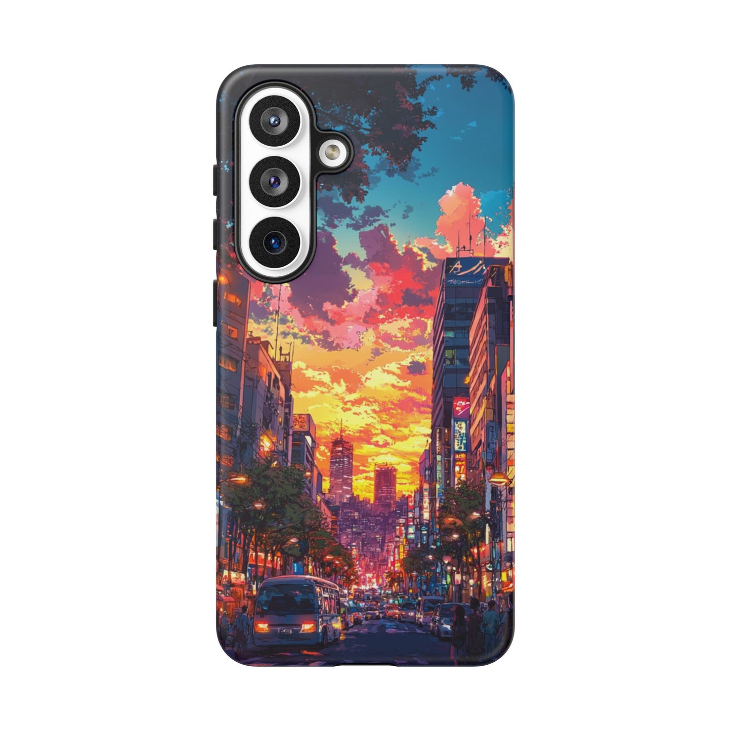 Copy of Copy of Artistic Crescent Moon Phone Case — Dreamy Starry Night Protection
