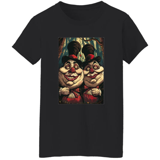 Oversized T-Shirt Tweedle Dee & Tweedle Dum
