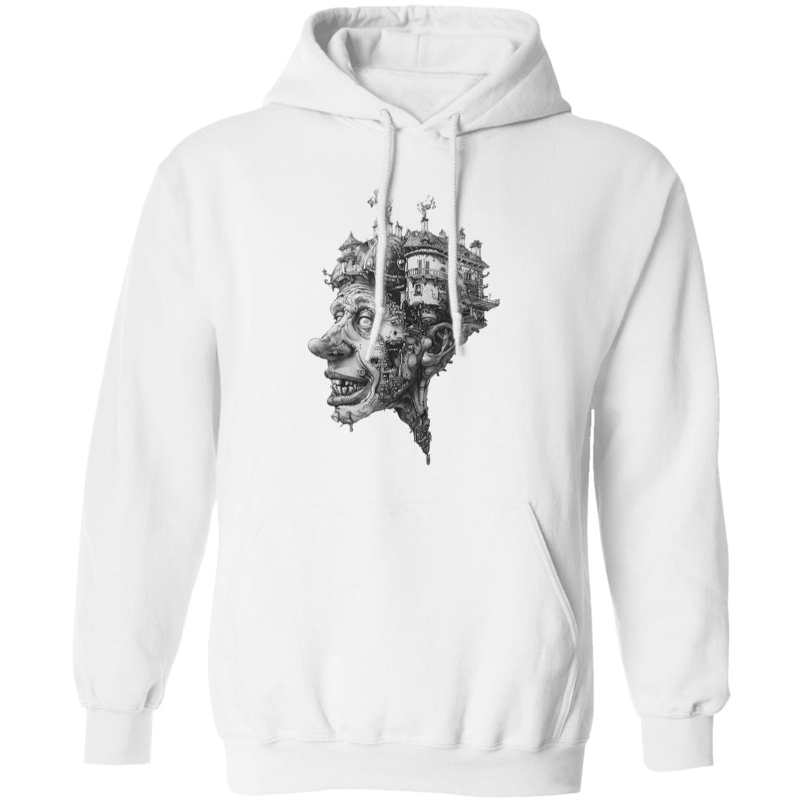 Pullover Hoodie Castle Head