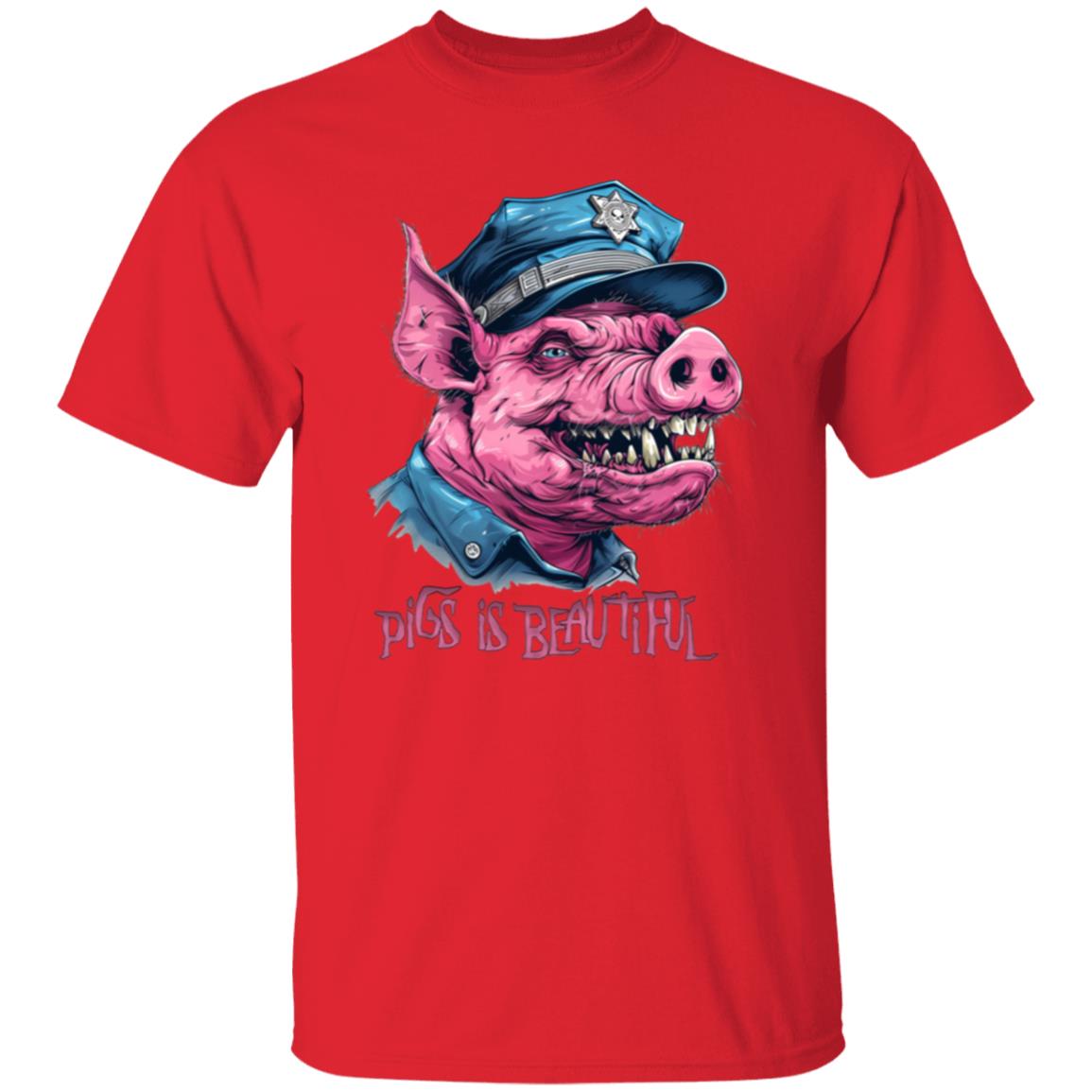 Oversized T-Shirt Pigs Is Beautiful