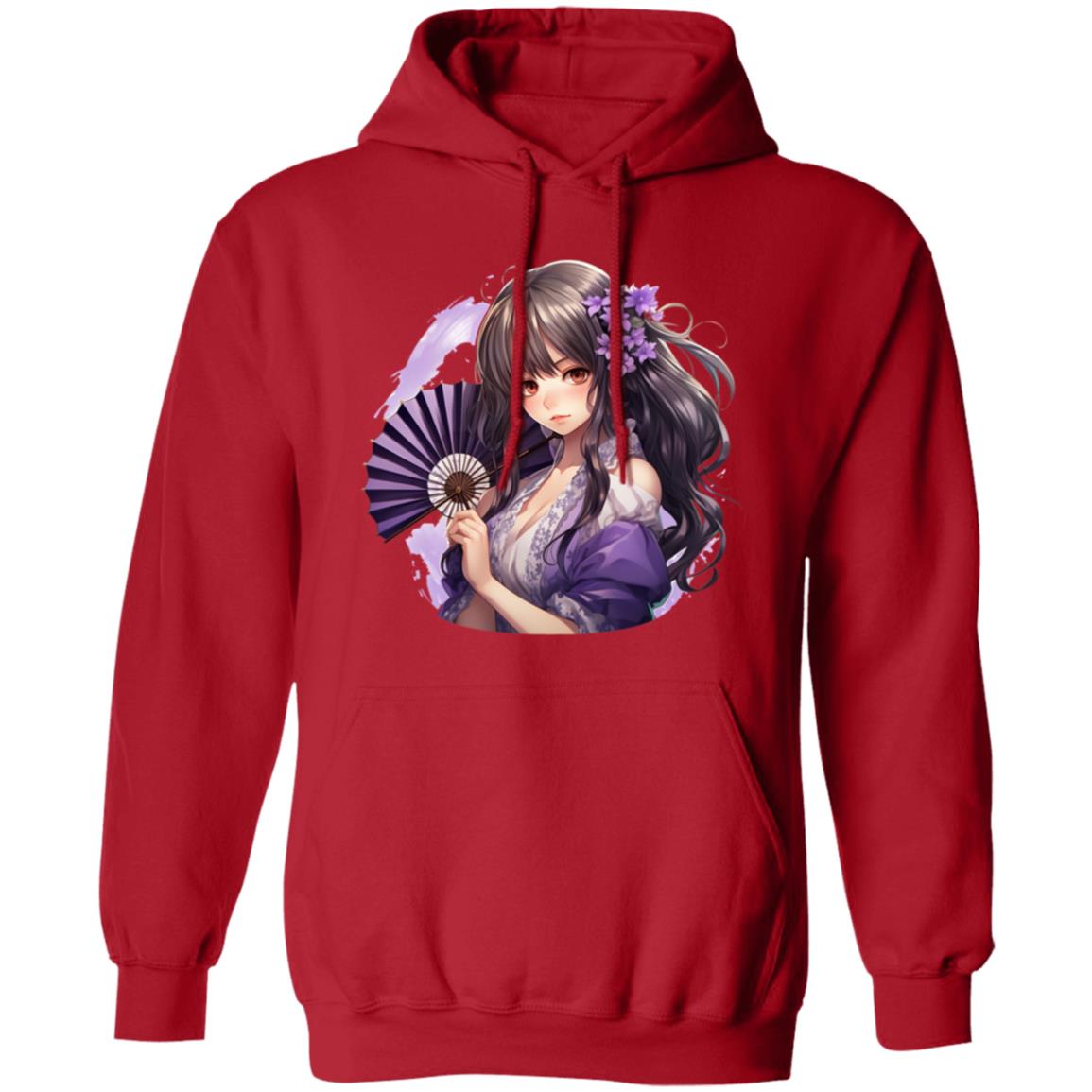 Pullover Hoodie Anime Geish