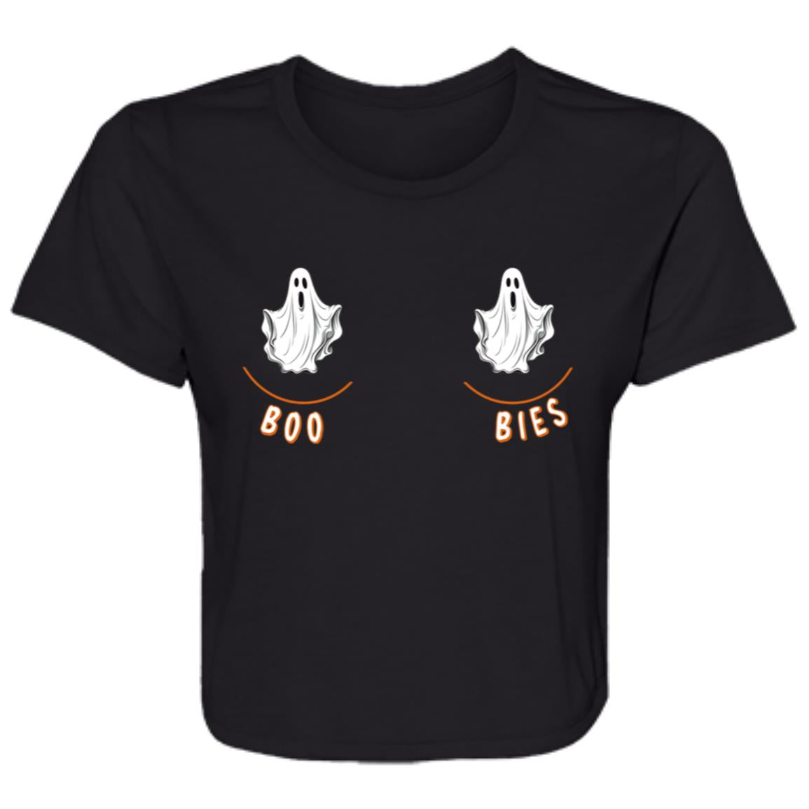 Flowy Cropped Tee Boo Bies