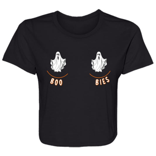 Flowy Cropped Tee Boo Bies