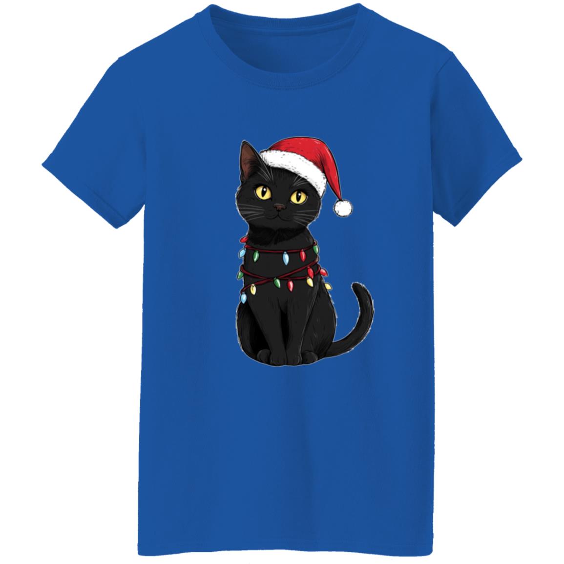Oversized T-Shirt Festive Cat
