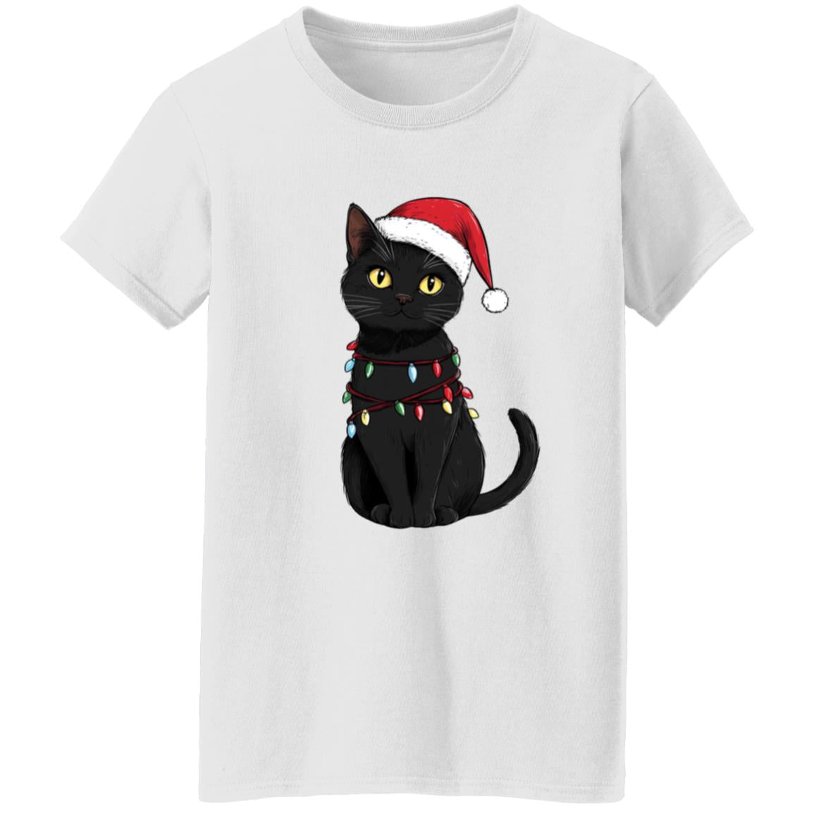 Oversized T-Shirt Festive Cat