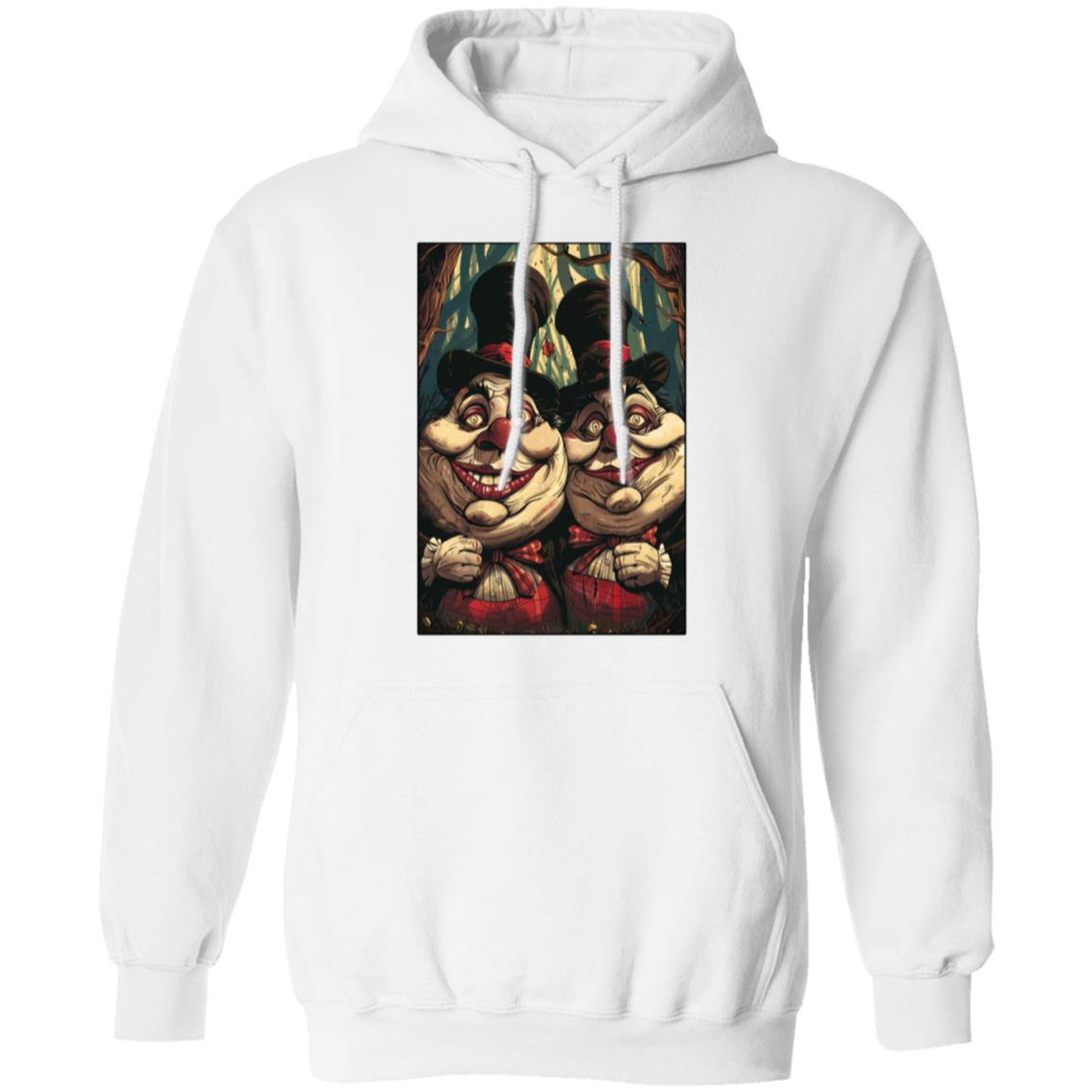 Pullover Hoodie Tweedle Dee & Tweedle Dum