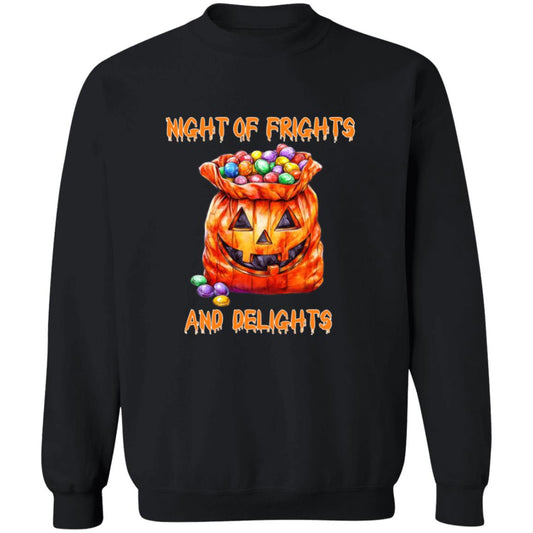 Pullover Sweatshirt Night Of Frights And Delights