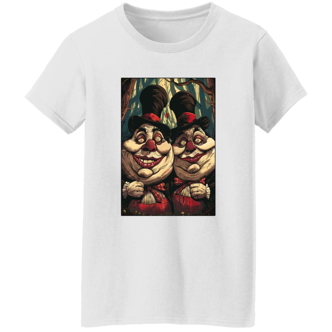 Oversized T-Shirt Tweedle Dee & Tweedle Dum