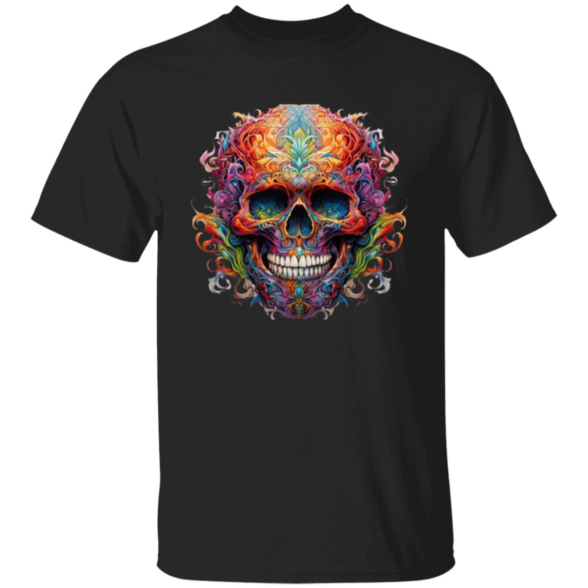 Oversized T-Shirt Ornamental Skull