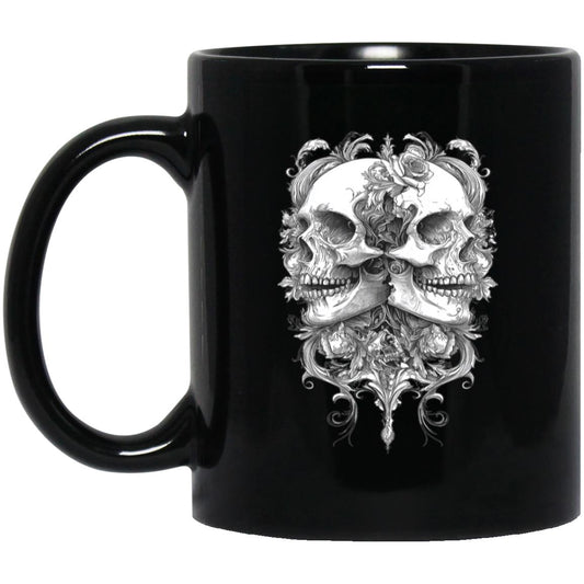 11oz Black Mug Split Personality