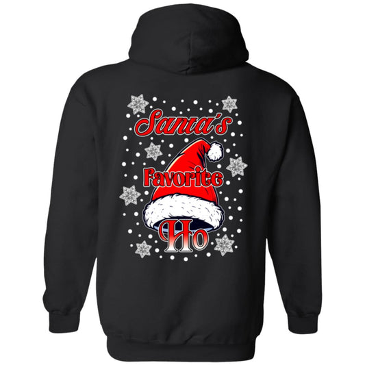 Zip Up Hooded Sweatshirt Santa's Favorite Ho