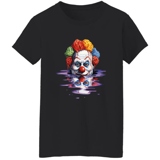 Oversized T-Shirt Submerged Clown