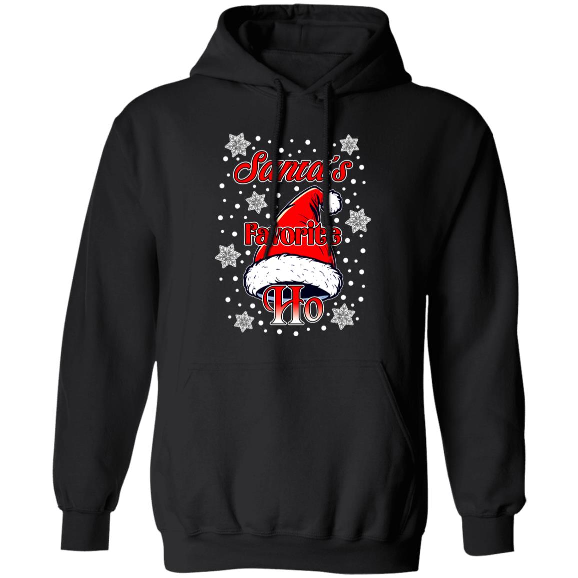 Pullover Hoodie Santa's Favorite Ho