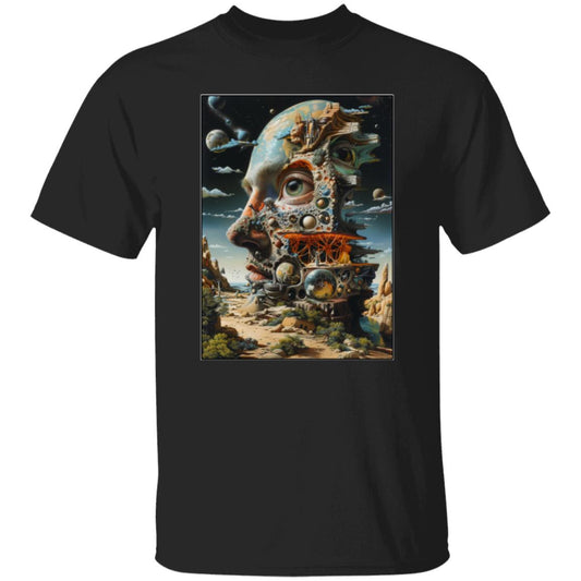 Oversized T-Shirt Alien Monument Surrealism