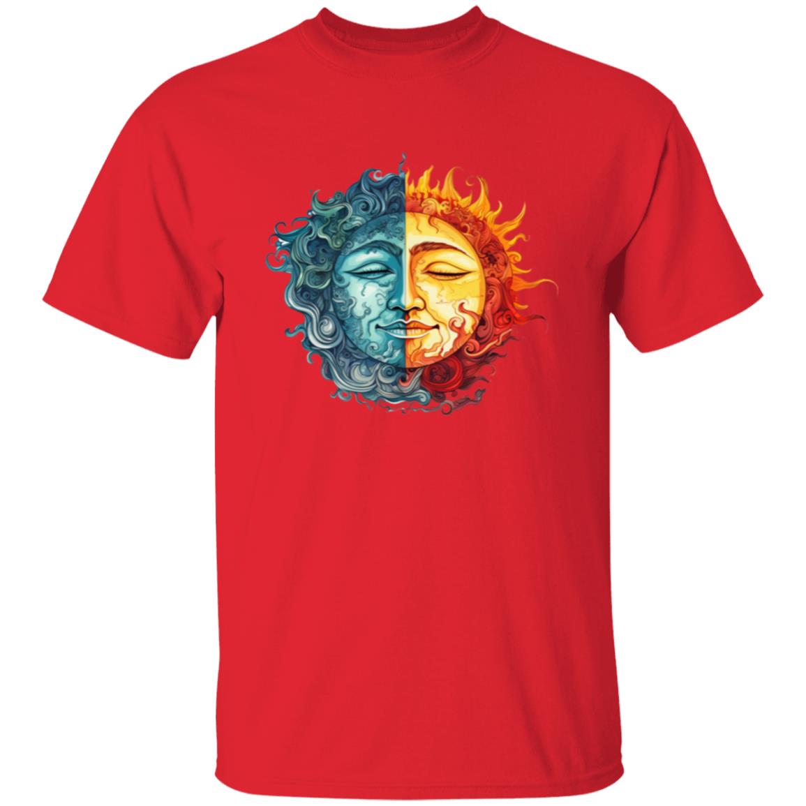 Oversized T-Shirt Sun & Moon Ying Yang