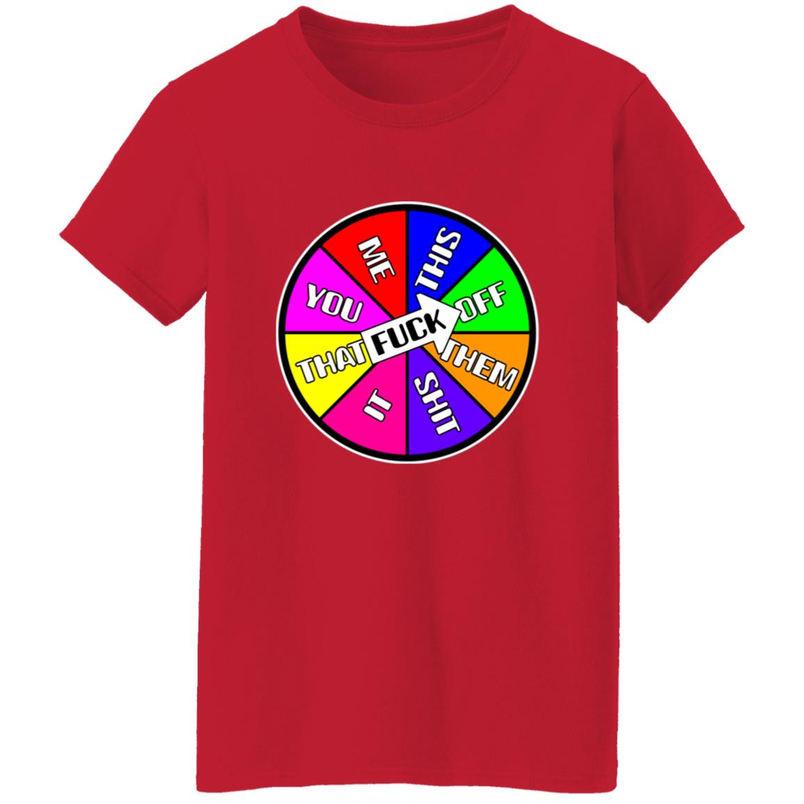 Oversized T-Shirt Fuck Spinner