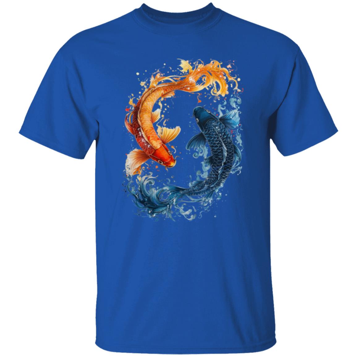 Oversized T-Shirt Koi Fish