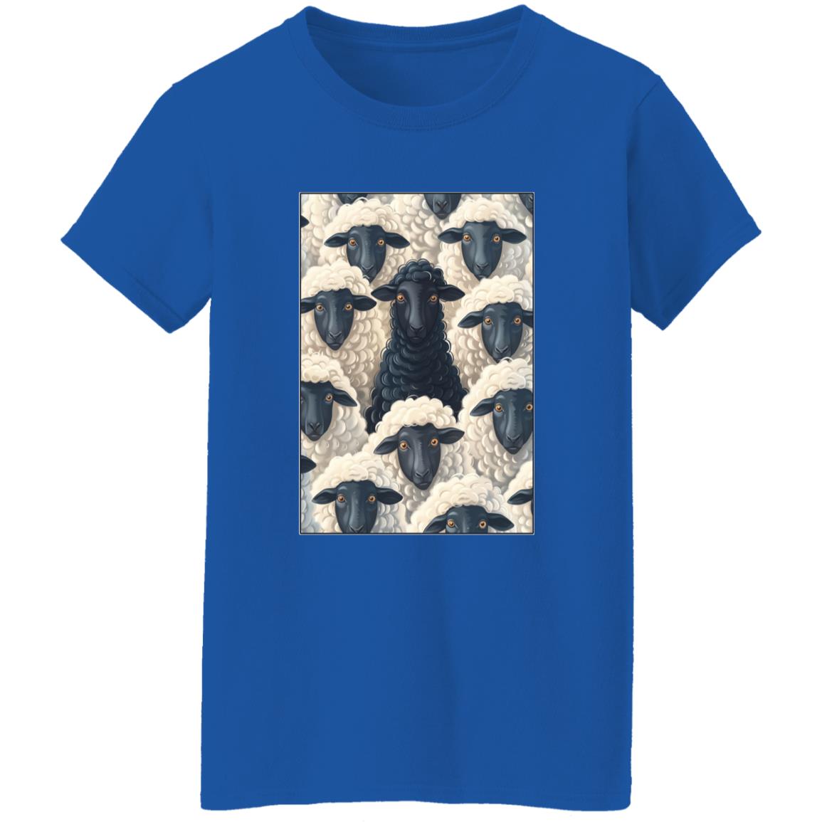 Oversized T-Shirt Black Sheep