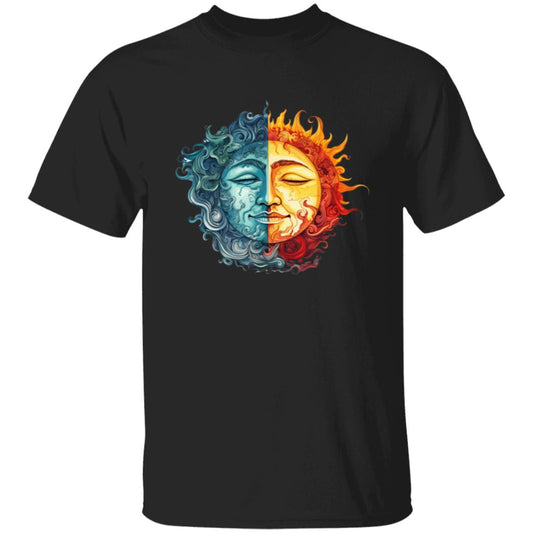 Oversized T-Shirt Sun & Moon Ying Yang