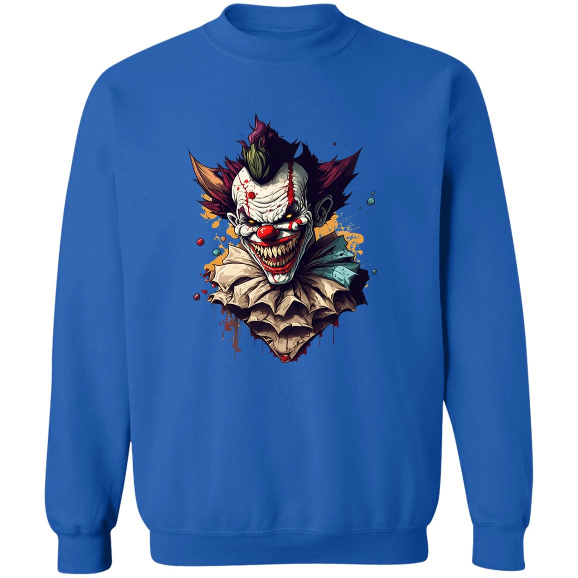 Pullover Sweatshirt Evil Clown