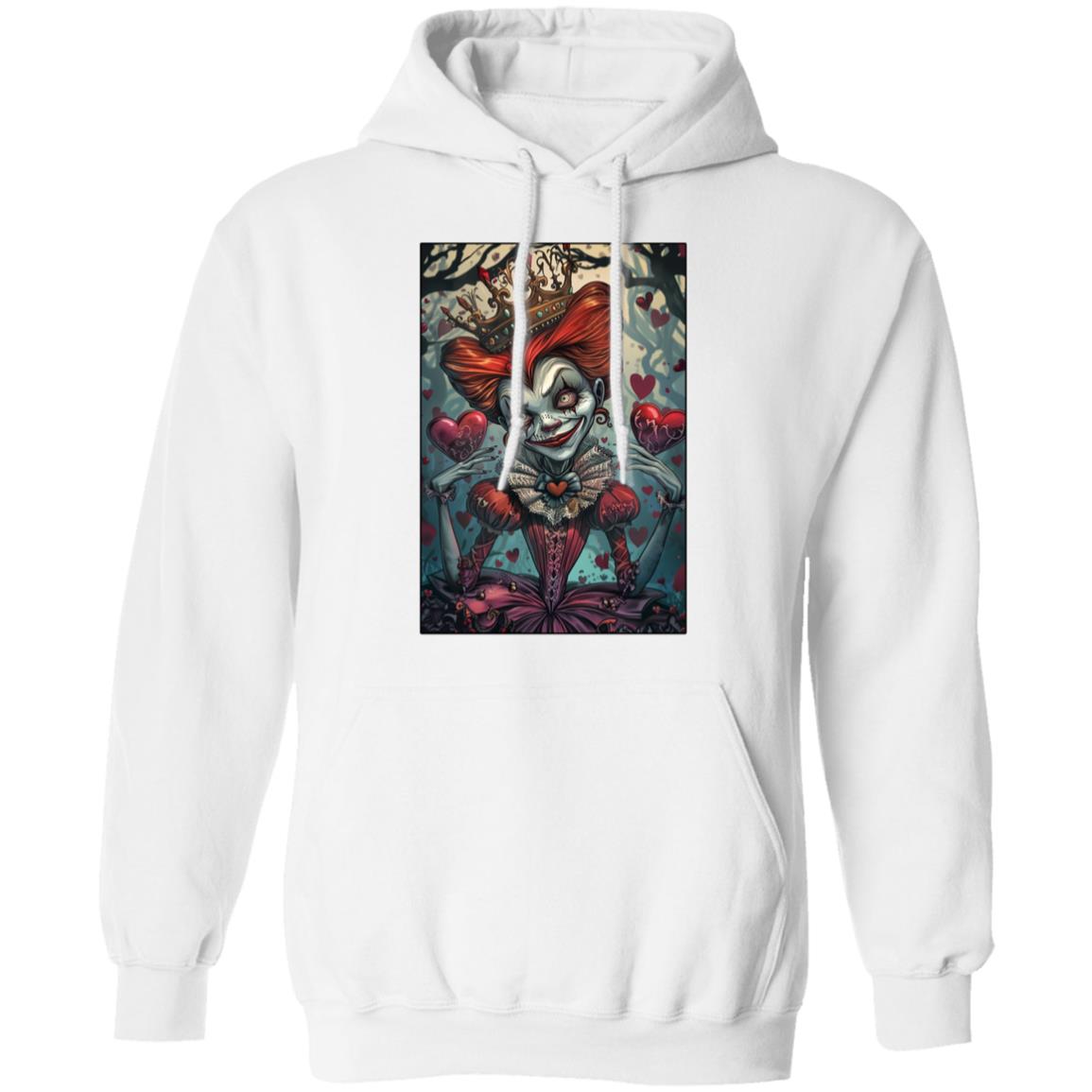 Pullover Hoodie Queen Of Hearts