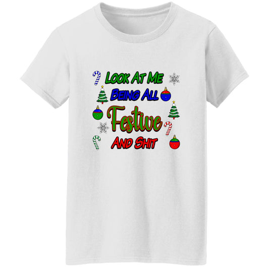 Oversized T-Shirt Festive And Shit