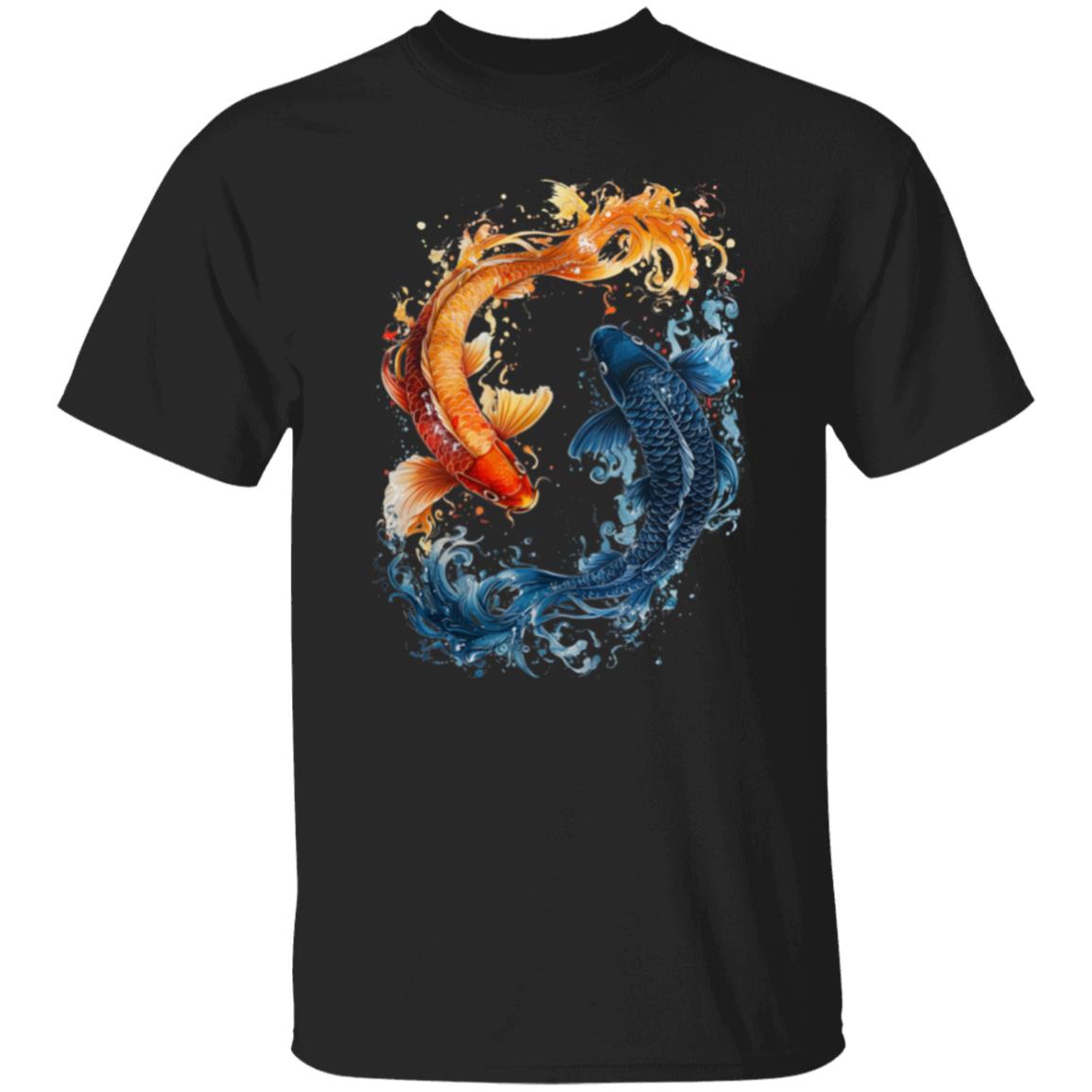 Oversized T-Shirt Koi Fish