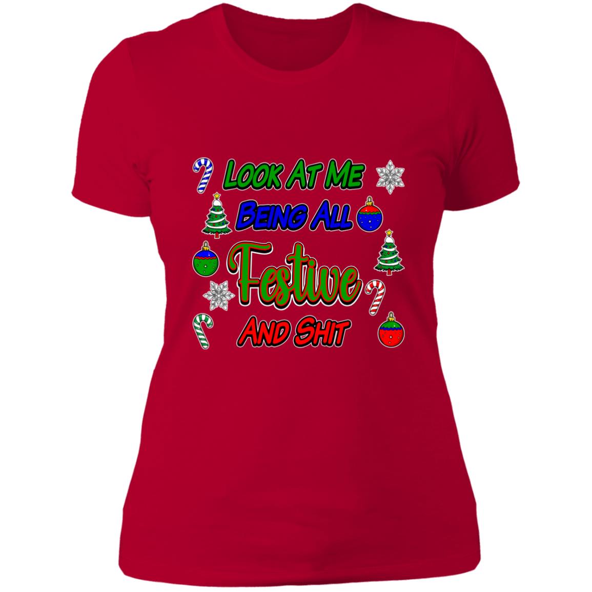 T-Shirt Festive And Shit
