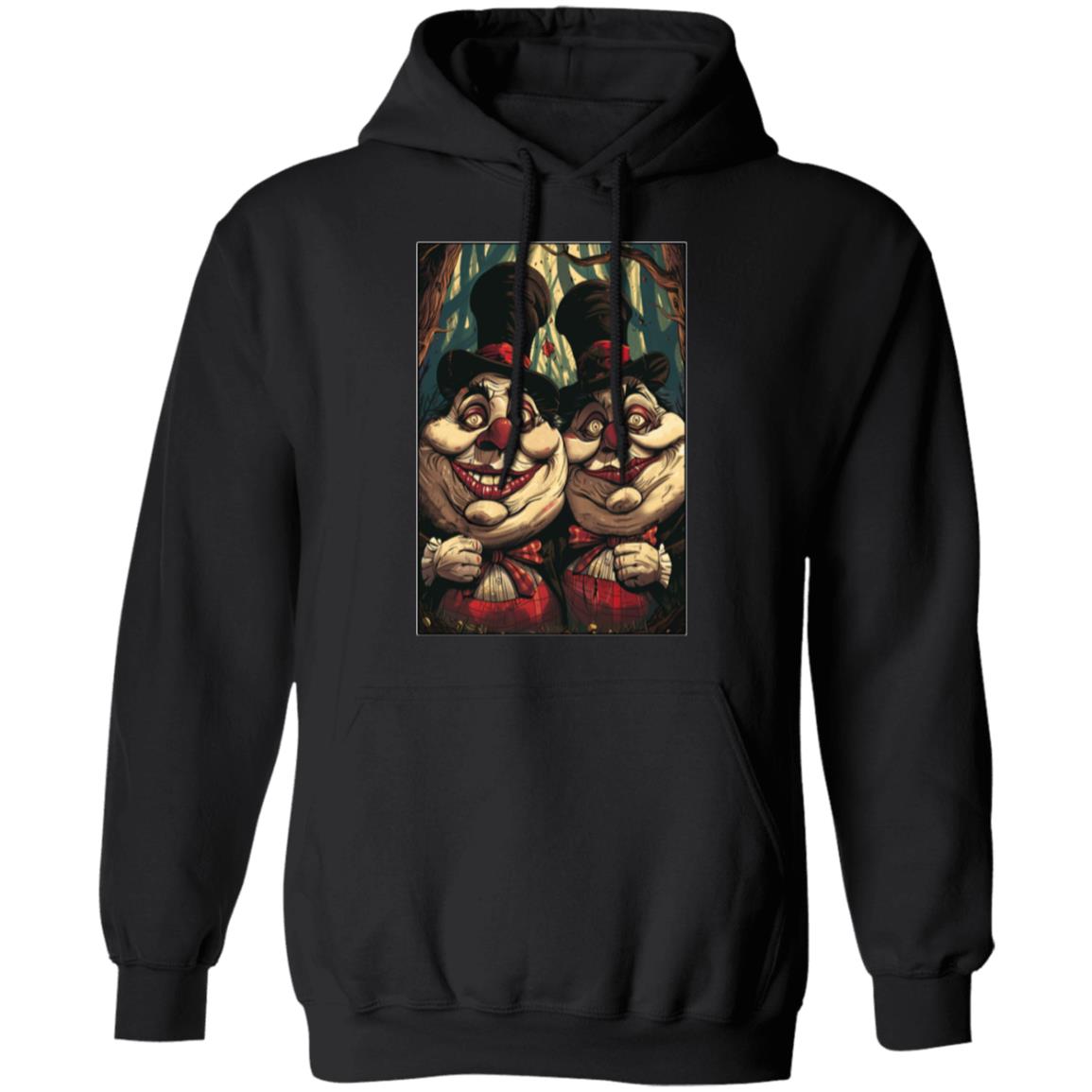 Pullover Hoodie Tweedle Dee & Tweedle Dum