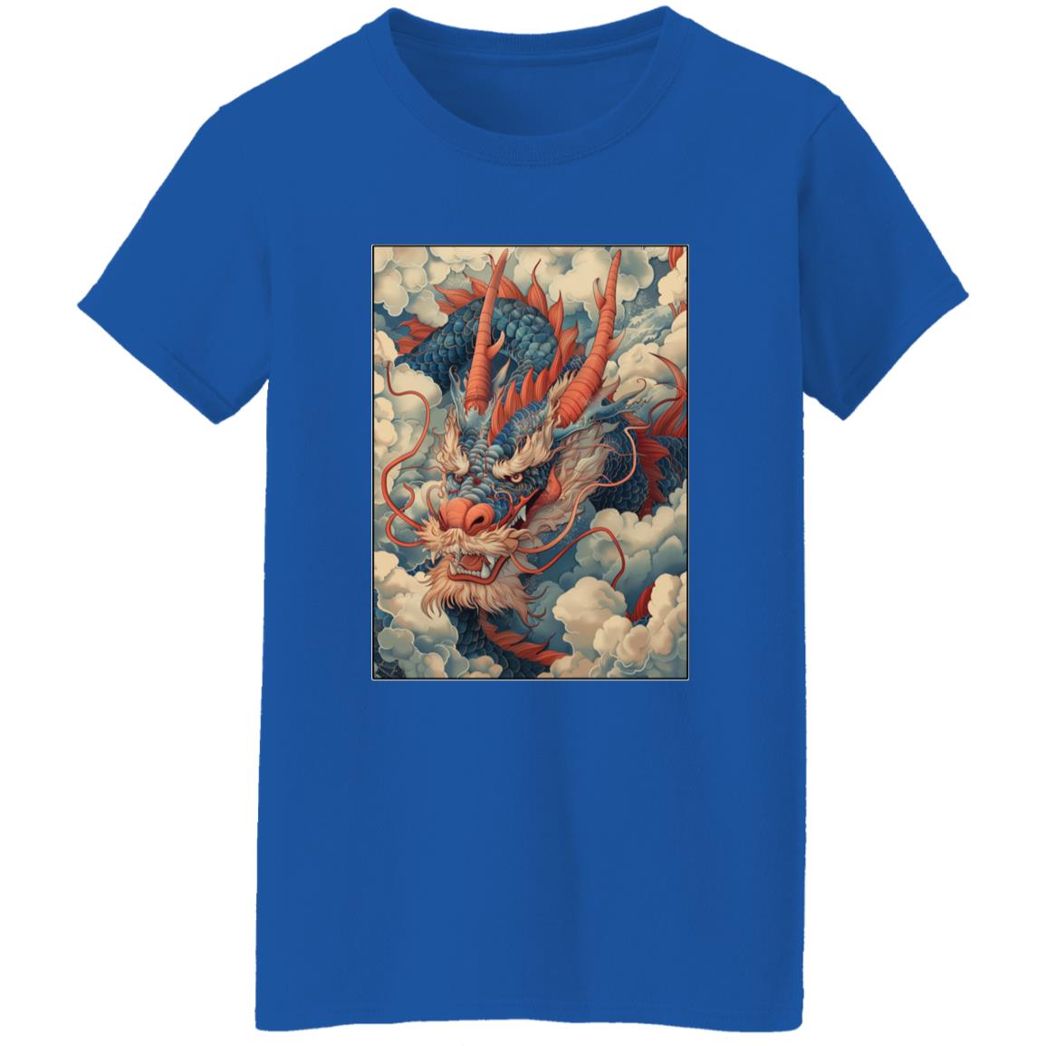 Oversized T-Shirt Chinese Dragon
