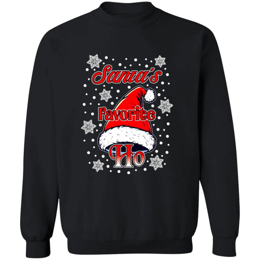 Pullover Sweatshirt Santa's Favorite Ho