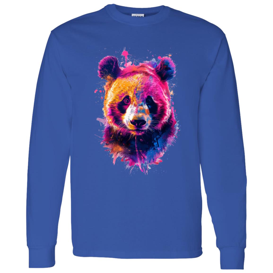 LS T-Shirt Abstract Panda