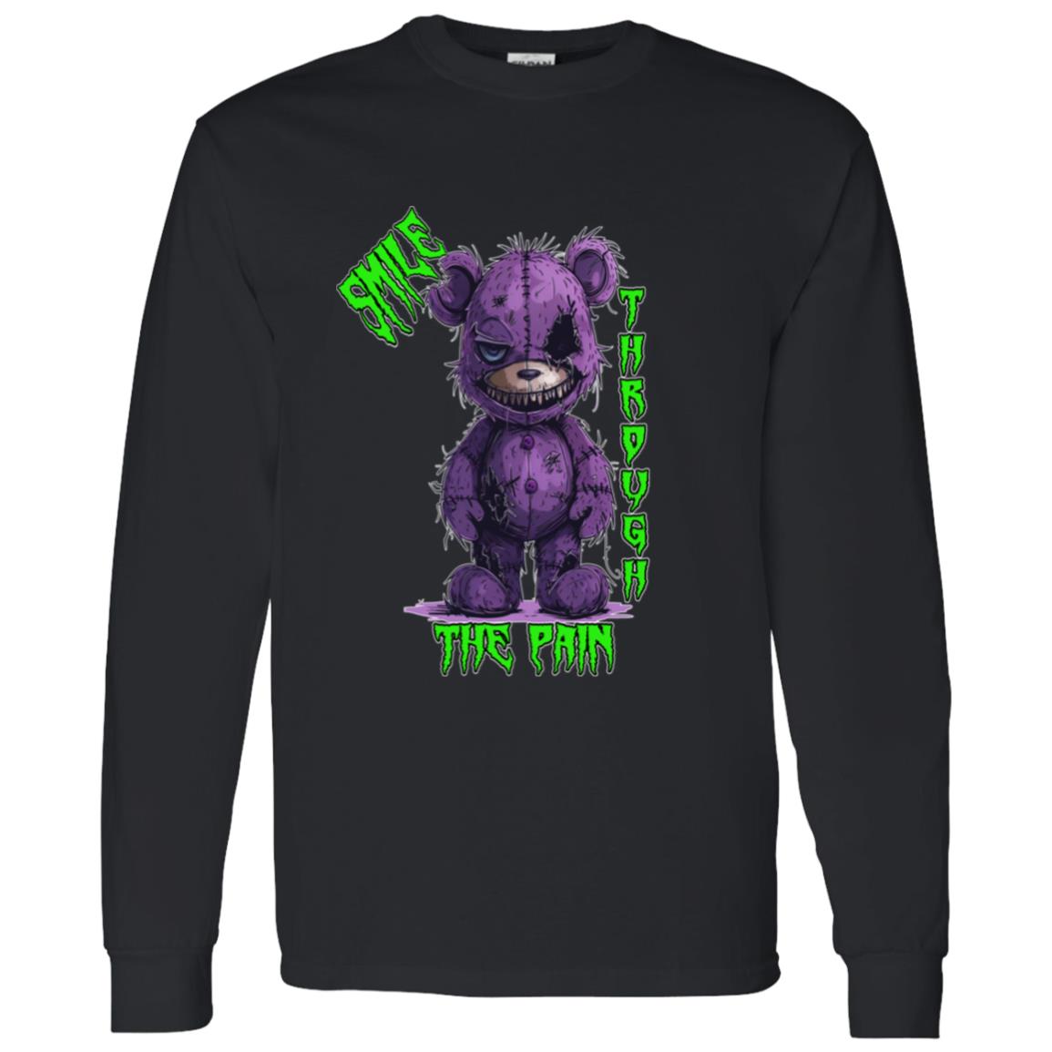 LS T-Shirt Smile Through The Pain
