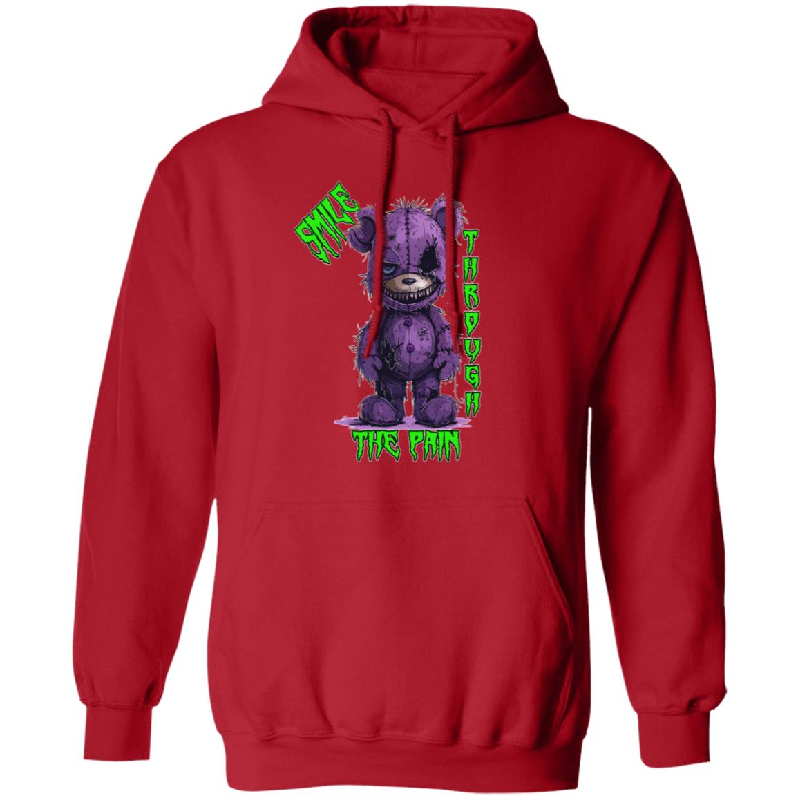 Pullover Hoodie Smile Through The Pain
