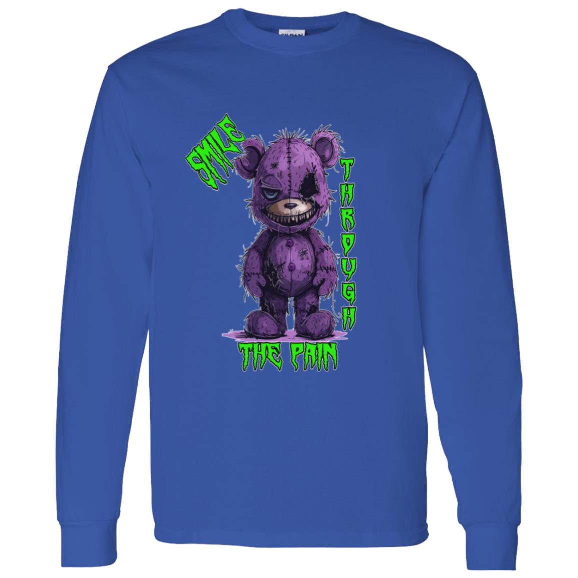 LS T-Shirt Smile Through The Pain