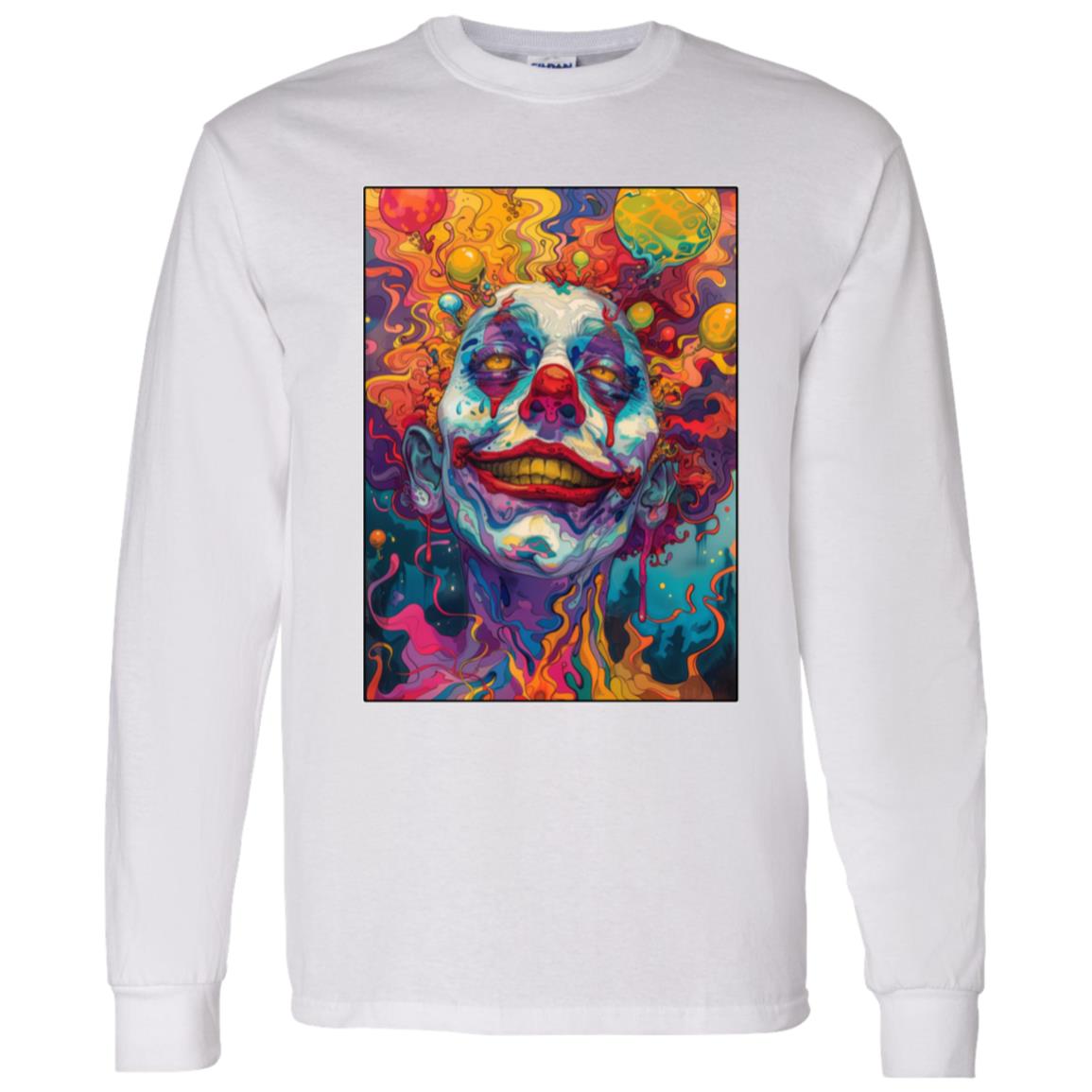 LS T-Shirt Psychedelic Clown