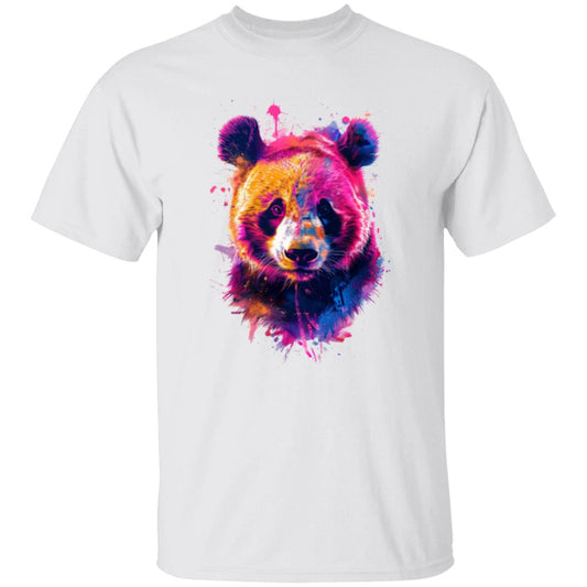 Oversized T-Shirt Abstract Panda
