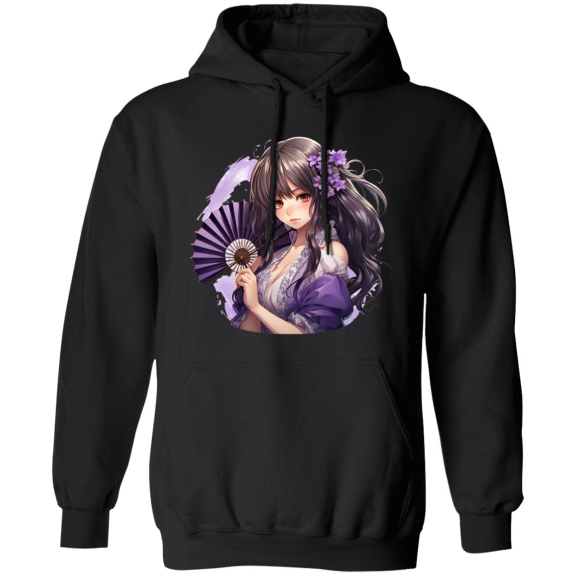 Pullover Hoodie Anime Geish