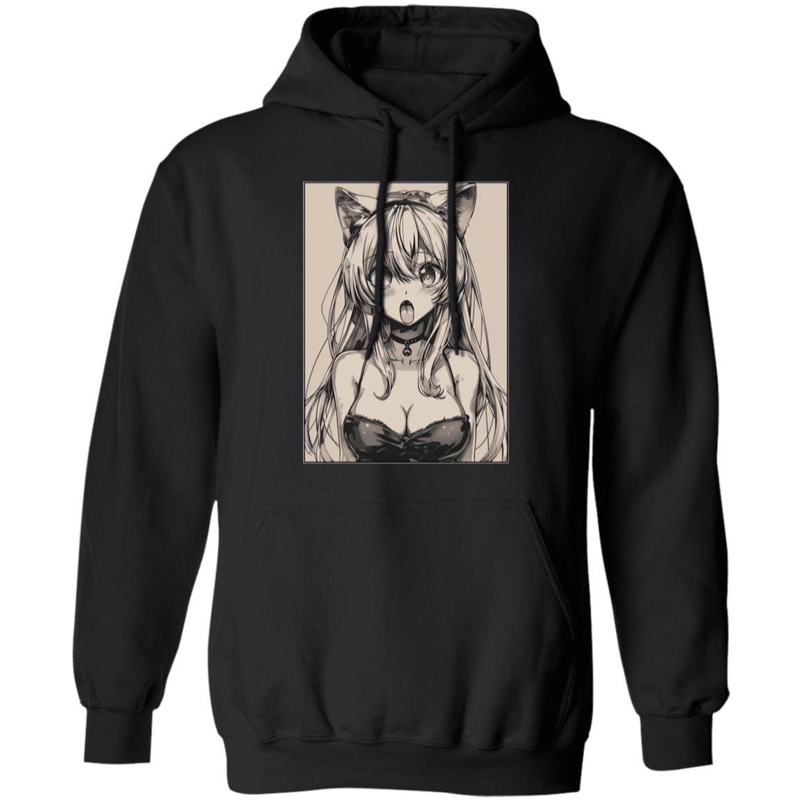 Pullover Hoodie Anime Cat Eared Girl