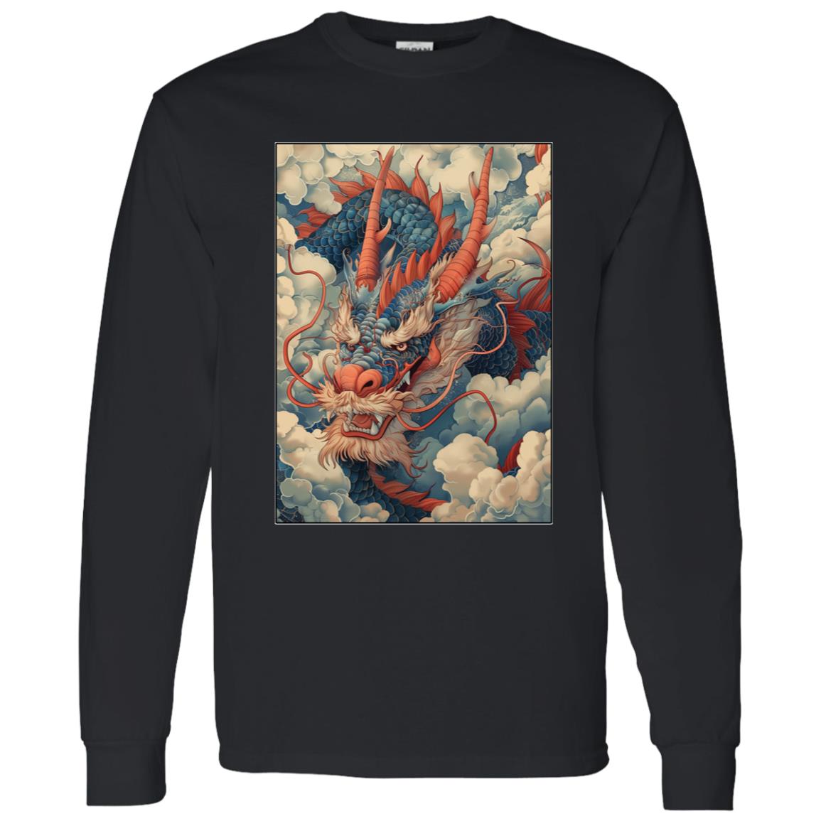 LS T-Shirt Chinese Dragon