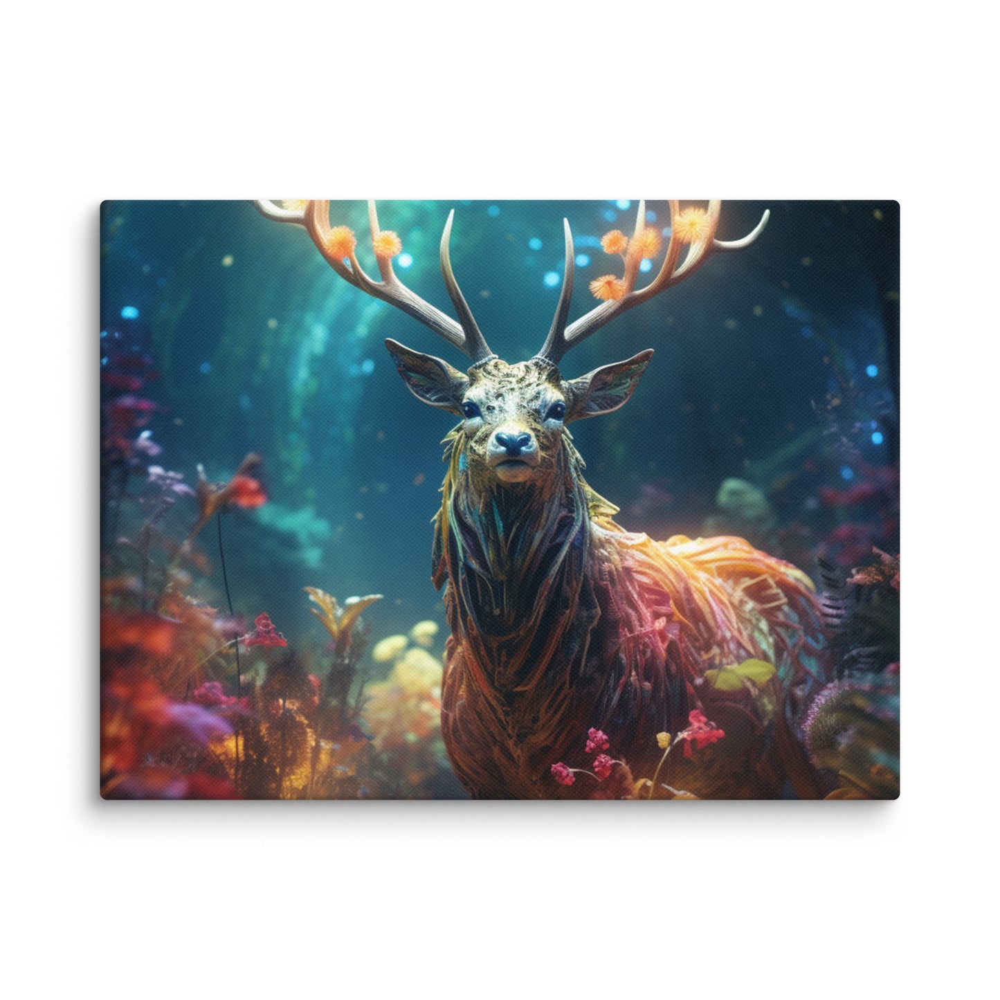 Canvas Enchanted Forest Stag