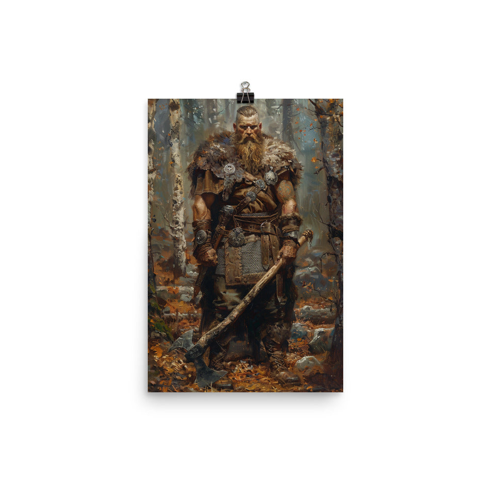 Poster Viking Portrait
