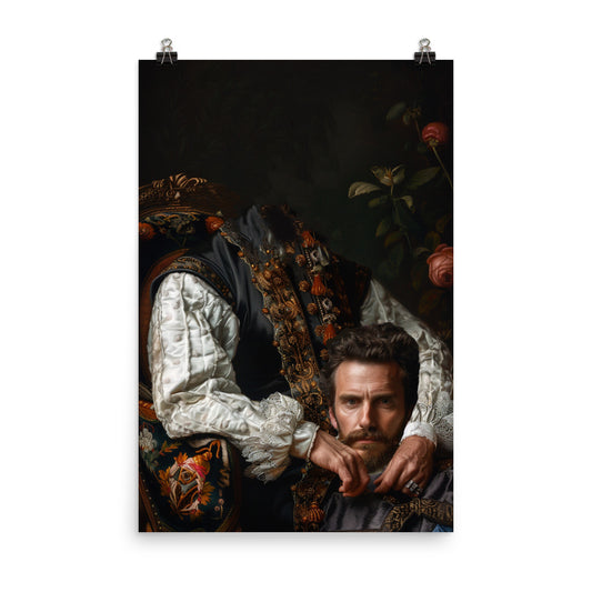 Poster Decapitated Man Portrait