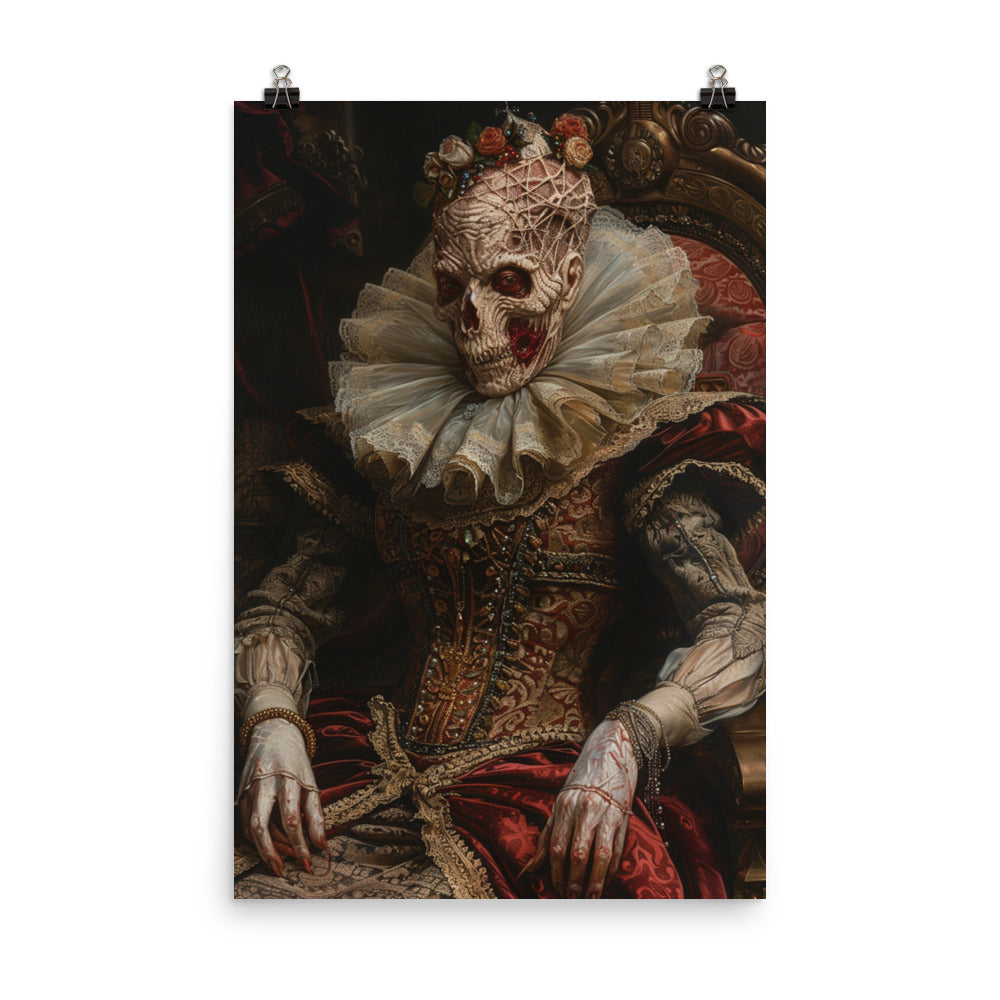 Poster Undead Woman Portrait